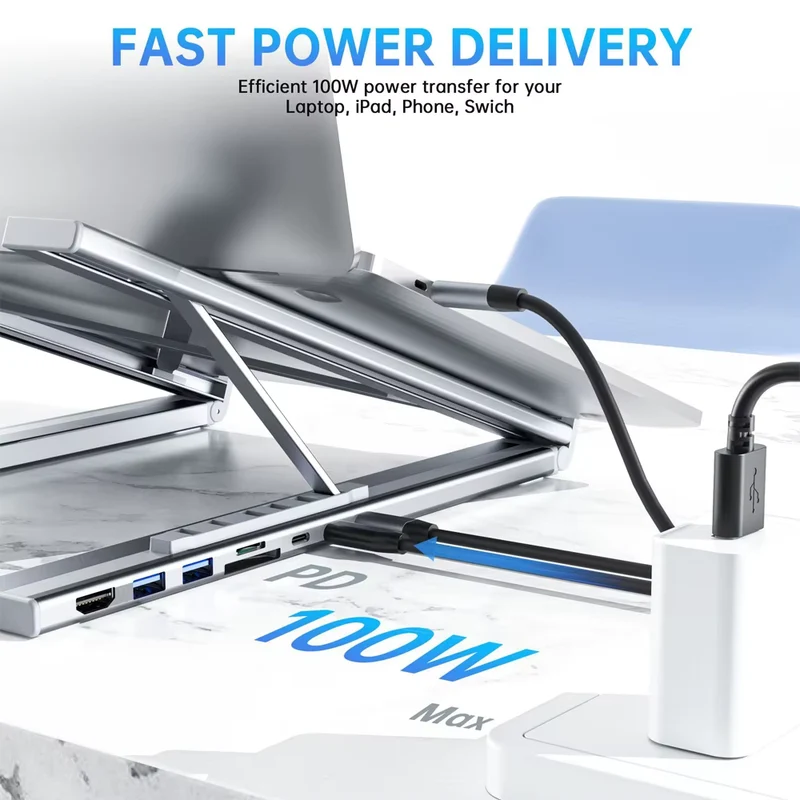 XOTIC PC Aluminum Notebook Docking Station Stand