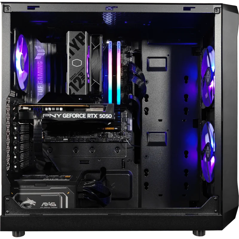 XOTIC PC Focus Essential Gaming PC, Intel Core Ultra 5 225F, NVIDIA GeForce RTX 5050, 32GB DDR5, 1TB SSD