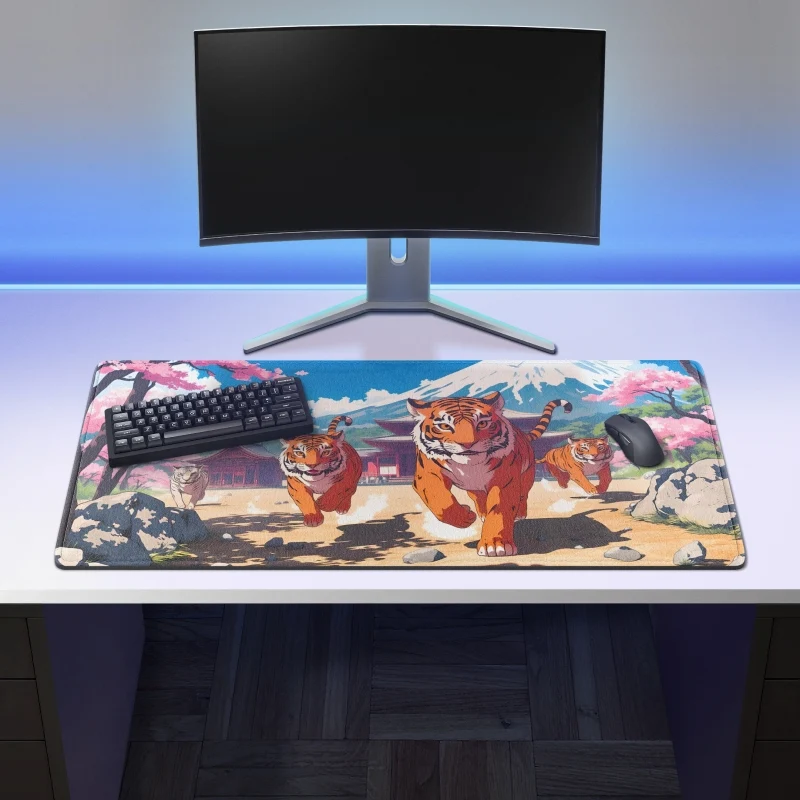 Tapis de Souris "TIGRES AU JAPON"