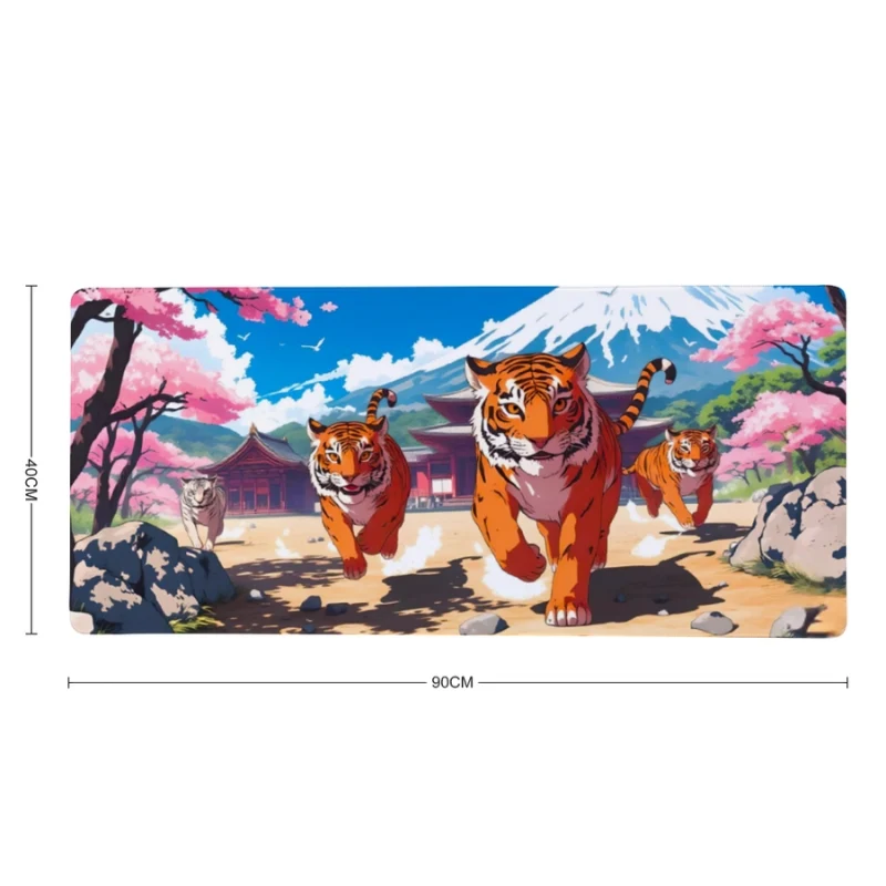 Tapis de Souris "TIGRES AU JAPON"