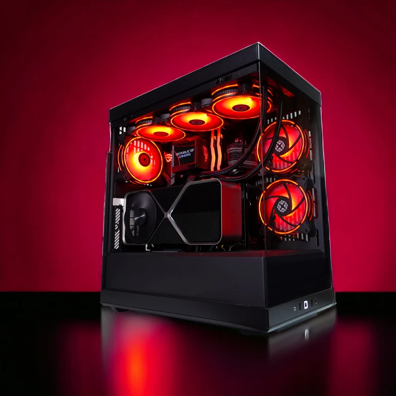 XOTIC PC G6 HYTE Y40 Ultimate Optimized Gaming PC, Intel Core Ultra 7 265K, NVIDIA GeForce RTX 5080, 32GB RAM, 2TB SSD