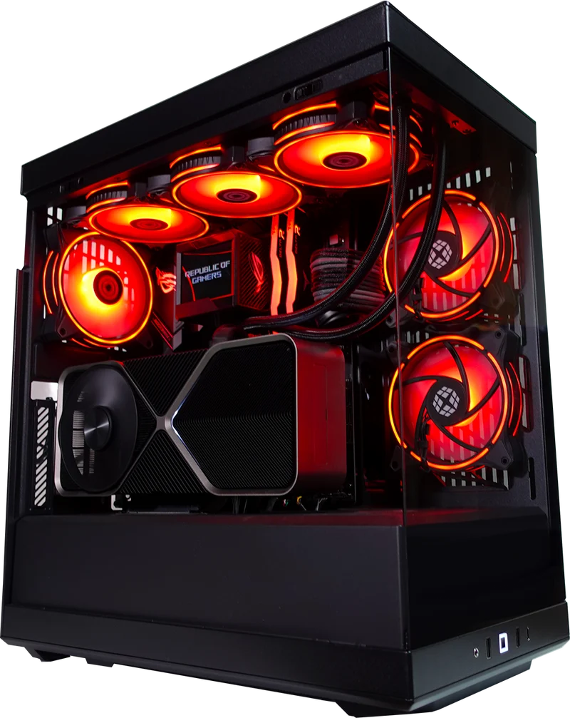 XOTIC PC G6 HYTE Y40 Ultimate Optimized Gaming PC, Intel Core Ultra 7 265K, NVIDIA GeForce RTX 5080, 32GB RAM, 2TB SSD