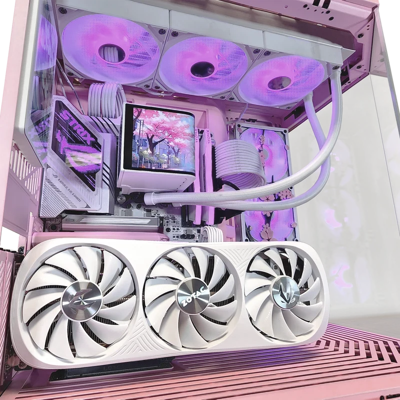 XOTIC PC Sakura Y70 Black Label Gaming PC, Up to Intel Core Ultra 9 285K, Up to NVIDIA GeForce RTX 5090, 32GB RAM, 2TB SSD