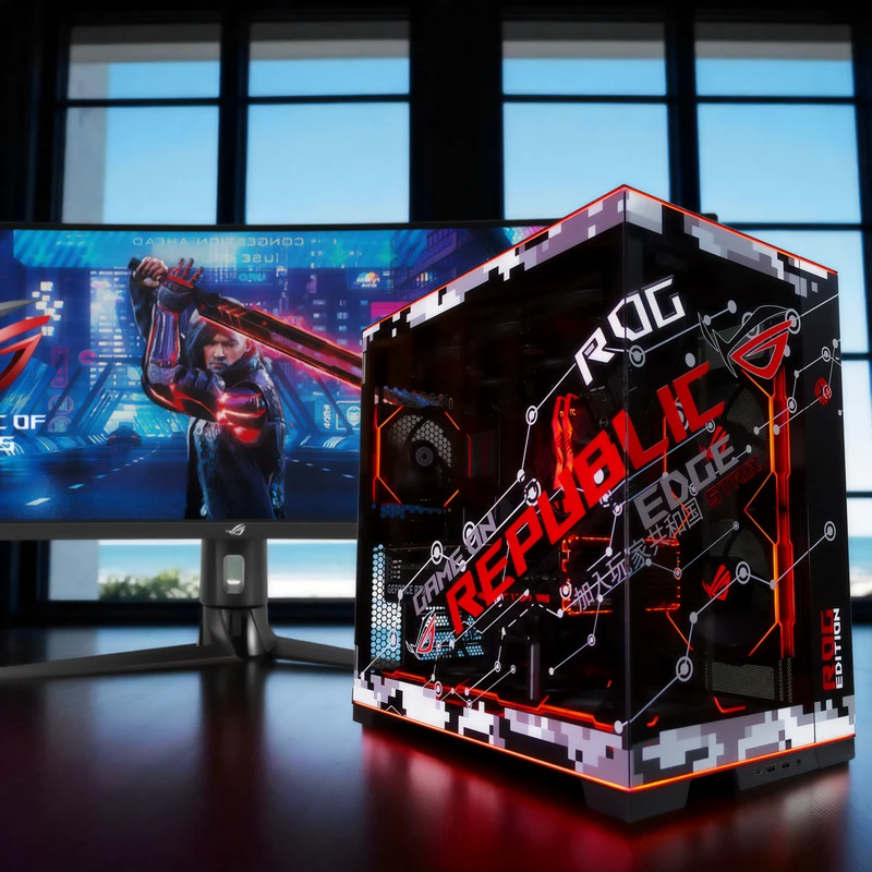 EVO ROG O11D — RTX 5080, Core Ultra 7 265K, 32GB DDR5, 2x 2TB SSD