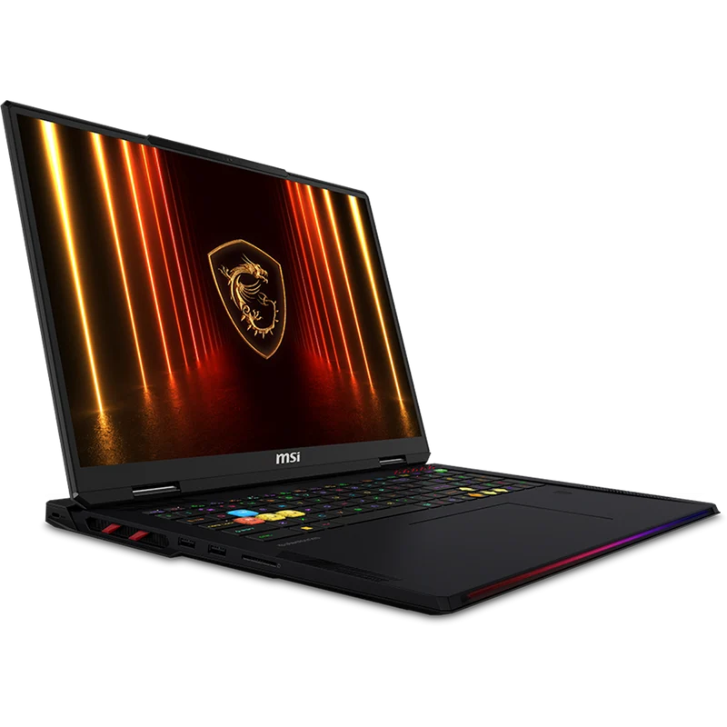 MSI Raider A18 HX A9WIG-082US Gaming Laptop, 18" UHD+ 120Hz, AMD Ryzen 9 9955HX3D, NVIDIA GeForce RTX 5080, 32GB RAM, 2TB SSD