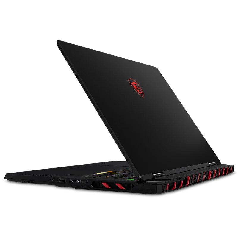 MSI Raider A18 HX A9WIG-082US Gaming Laptop, 18" UHD+ 120Hz, AMD Ryzen 9 9955HX3D, NVIDIA GeForce RTX 5080, 32GB RAM, 2TB SSD