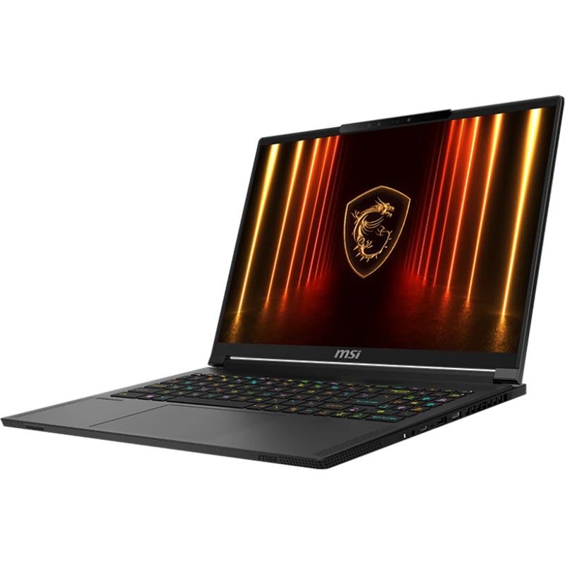 MSI Stealth A16 AI+ A3XWIG-076US Gaming Laptop, AMD Ryzen AI 9 HX 370, NVIDIA GeForce RTX 5080, 32GB RAM, 2TB SSD, 16" QHD+ 240Hz