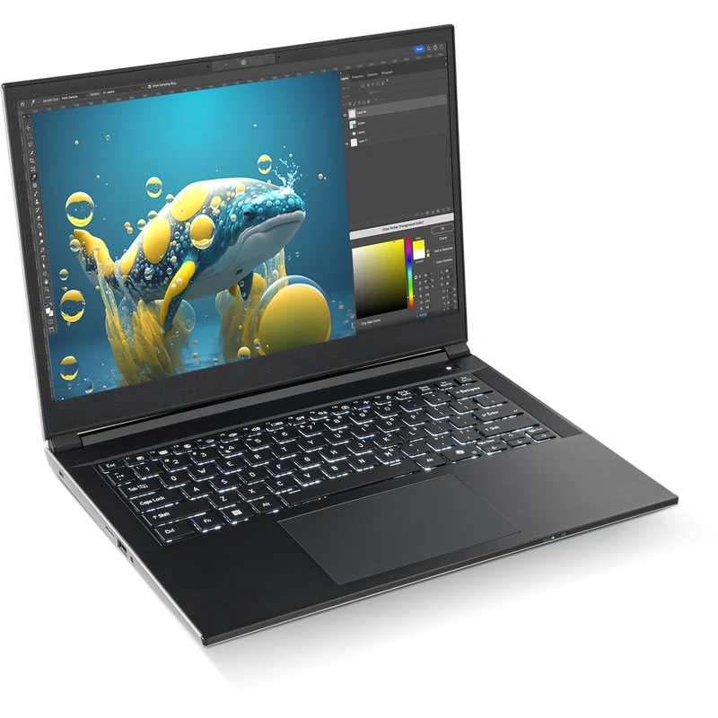 SAGER NP3541U (Clevo V540TU1) Laptop, 14" FHD+ Display, Intel Core Ultra 5 225H, Intel Arc 130T, 16GB RAM, 1TB SSD