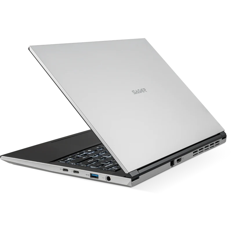 SAGER NP3541U (Clevo V540TU1) Laptop, 14" FHD+ Display, Intel Core Ultra 5 225H, Intel Arc 130T, 16GB RAM, 1TB SSD