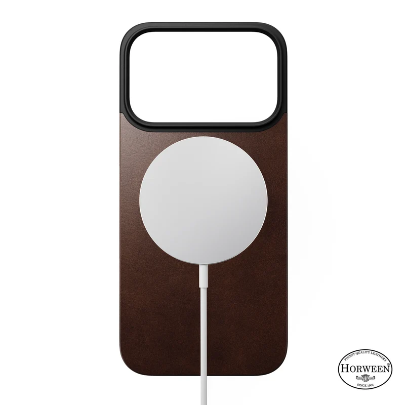 Magnetic Leather Back for iPhone 17 | Horween®