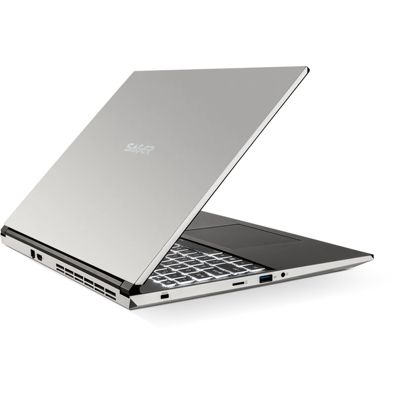 SAGER NP3561U (Clevo V560TU) Laptop, 16" FHD+ Display, Intel Core Ultra 5 225H, Intel Arc 130T, 16GB RAM, 1TB SSD