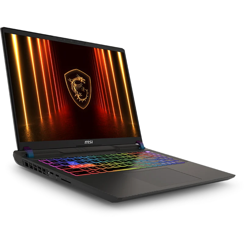 MSI Vector 16 HX AI A2XWHG-061US Gaming Laptop, 16" FHD+ 144Hz Display, Intel Core Ultra 7 255HX, NVIDIA GeForce RTX 5070 Ti, 16GB RAM, 512GB SSD