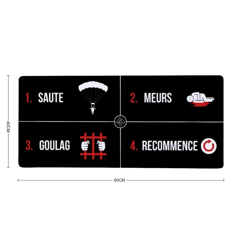 Tapis de Souris "Je suis nul aux Battle Royales"