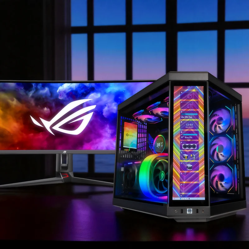 XOTIC PC Y70 Ultimate X Gaming PC, NVIDIA GeForce RTX 5080, Core Ultra 7 265K, 32GB DDR5, 2TB SSD