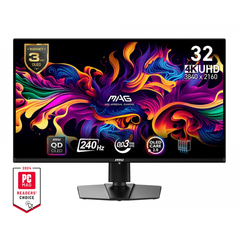 MSI MAG 321UPX QD-OLED 4K 240HZ