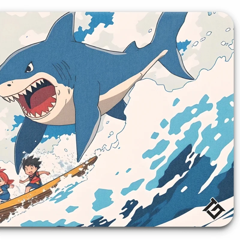 Tapis de Souris "ATTAQUE DE REQUINS"