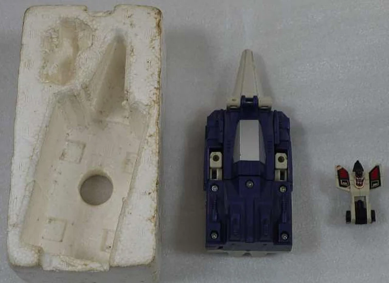 TAKARA Robot Soft Vinyl Figure Drill Horn
