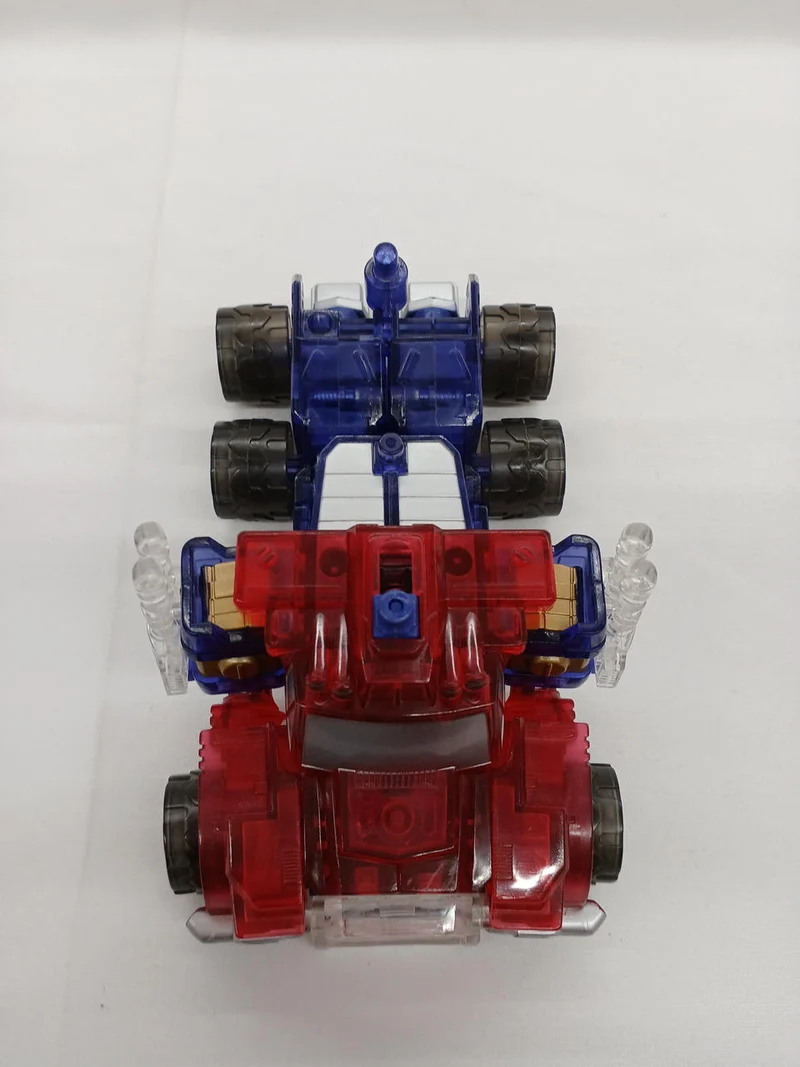 TAKARA Robot Soft Vinyl Figure Crystal Convoy TV Magazine Limited