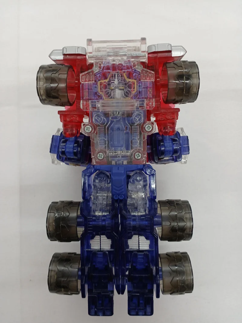 TAKARA Robot Soft Vinyl Figure Crystal Convoy TV Magazine Limited