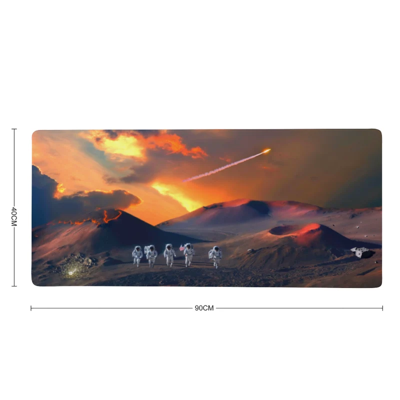 Tapis de Souris "DES CRATÈRES SUR LA PLANÈTE"