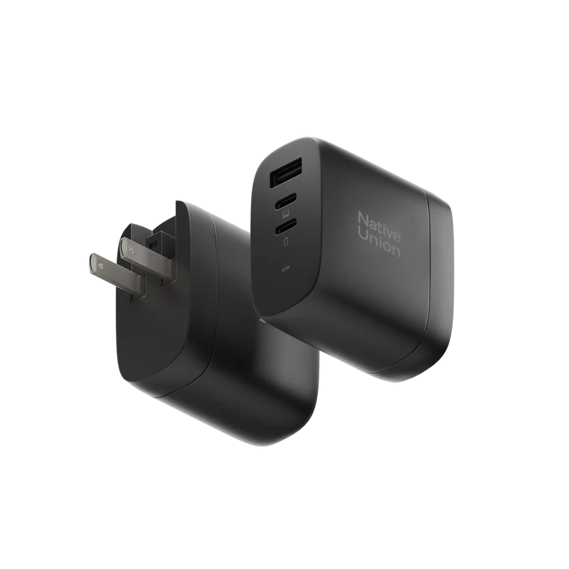 International Fast GaN Charger PD 67W (3 ports)