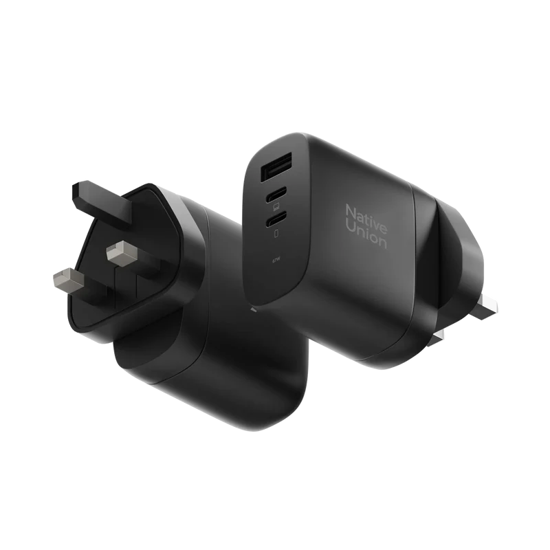 International Fast GaN Charger PD 67W (3 ports)
