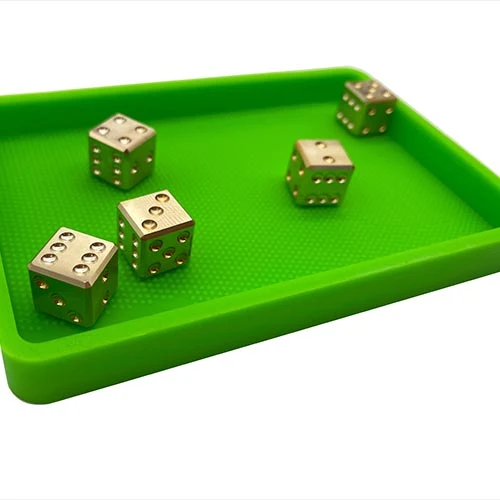 Pair-A-Dice Brass Dice Set