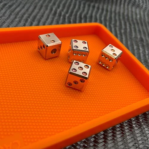 Pair-A-Dice Brass Dice Set