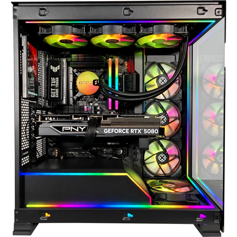 XOTIC PC NV5 Ultimate Gaming PC, NVIDIA GeForce RTX 5080, Core Ultra 9 285K, 32GB DDR5, 2TB SSD