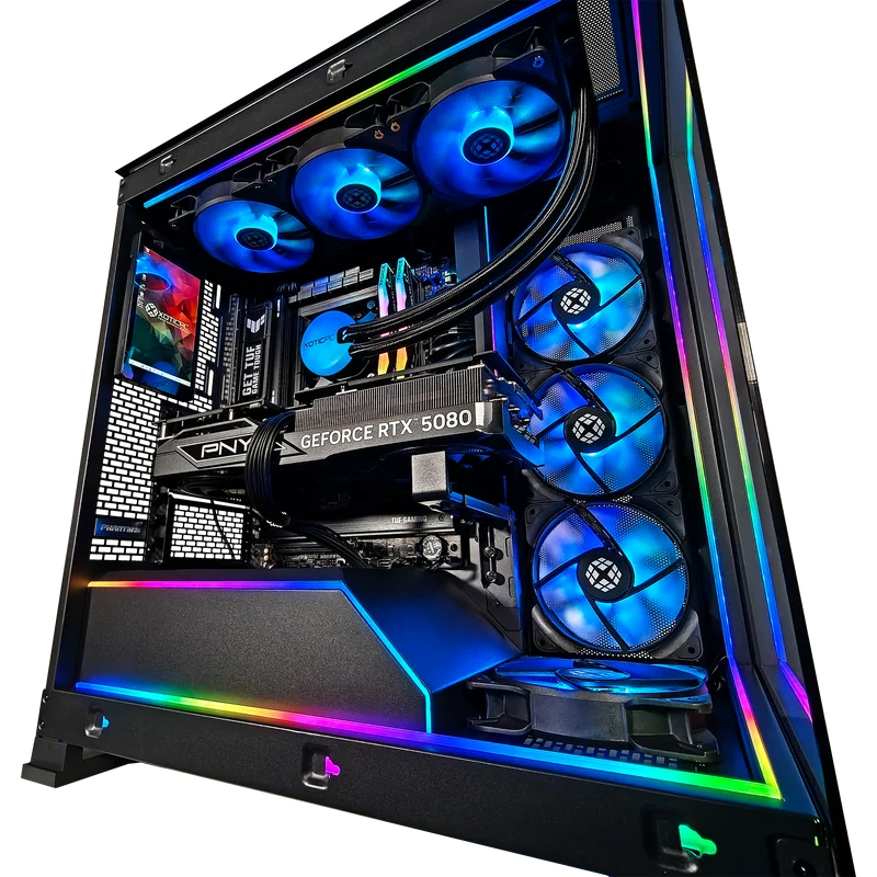 XOTIC PC NV5 Ultimate Gaming PC, NVIDIA GeForce RTX 5080, Core Ultra 9 285K, 32GB DDR5, 2TB SSD