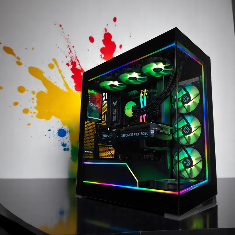 XOTIC PC NV5 Ultimate Gaming PC, NVIDIA GeForce RTX 5080, Core Ultra 9 285K, 32GB DDR5, 2TB SSD