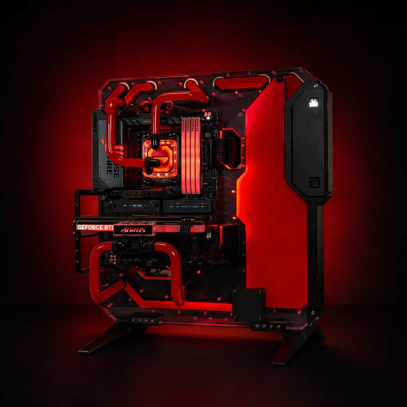 XOTIC PC G20 Epic Gaming PC, NVIDIA GeForce RTX 5090, Ryzen 7 9800X3D, 64GB DDR5, 4TB SSD