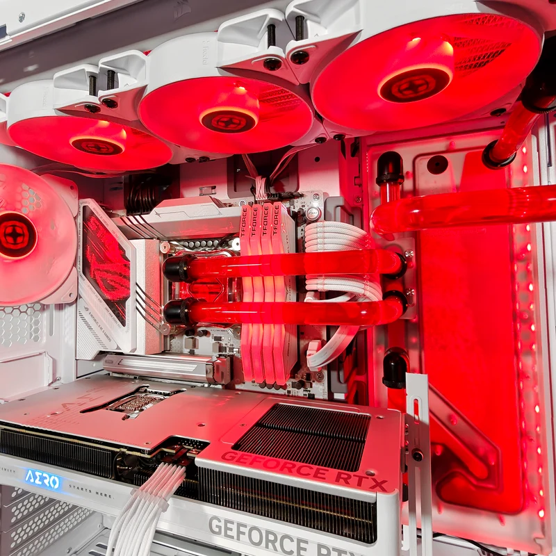 XOTIC PC EVO O11D Ghost Gaming PC, NVIDIA GeForce RTX 5080, Core Ultra 9 285K, 64GB DDR5, 4TB SSD