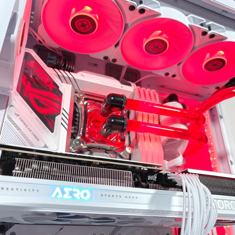 XOTIC PC EVO O11D Ghost Gaming PC, NVIDIA GeForce RTX 5080, Core Ultra 9 285K, 64GB DDR5, 4TB SSD