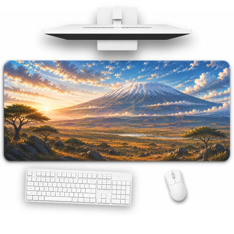 Tapis de Souris "Montagne du Kilimandjaro"