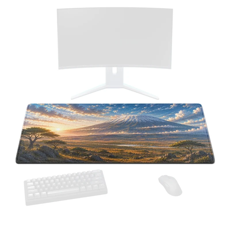 Tapis de Souris "Montagne du Kilimandjaro"