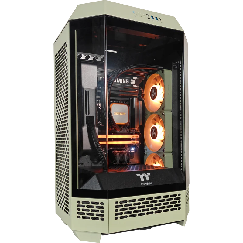 XOTIC PC BioHazard Tower 300 Gaming PC, NVIDIA GeForce RTX 5070, Ryzen 7 9700X, 32GB DDR5, 2TB SSD