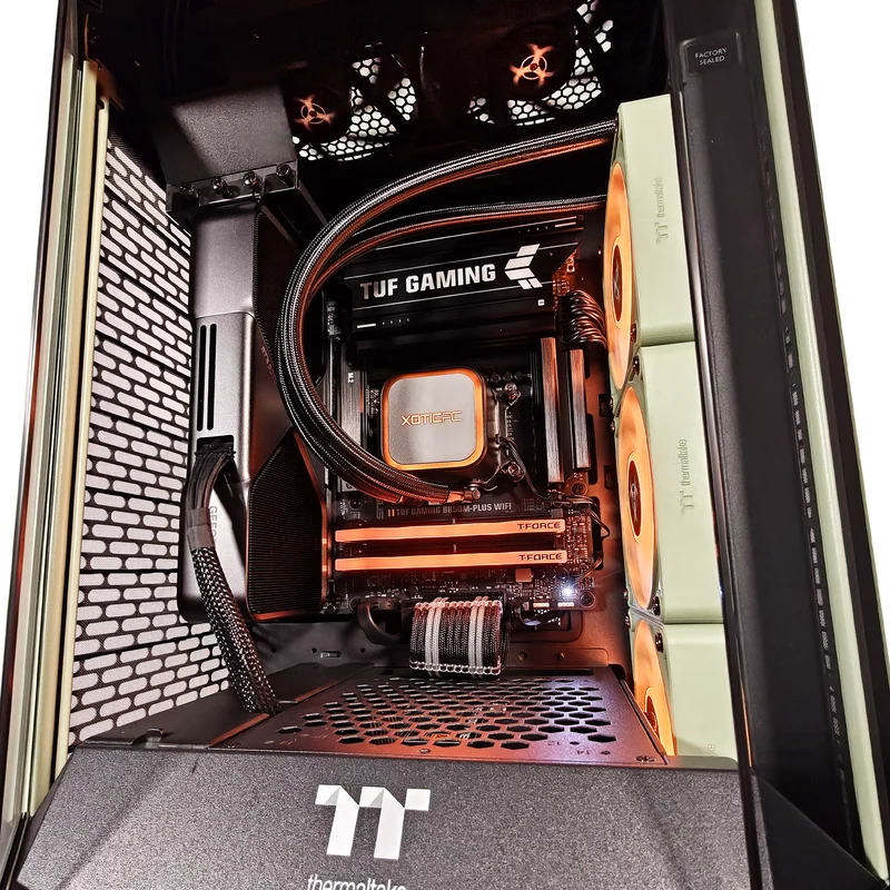 XOTIC PC BioHazard Tower 300 Gaming PC, NVIDIA GeForce RTX 5070, Ryzen 7 9700X, 32GB DDR5, 2TB SSD