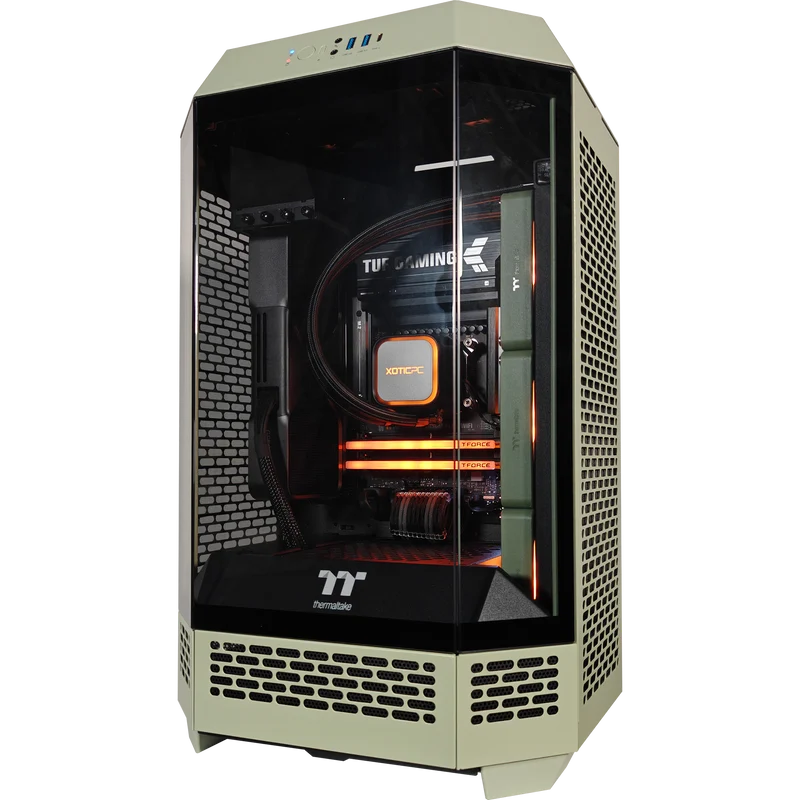 XOTIC PC BioHazard Tower 300 Gaming PC, NVIDIA GeForce RTX 5070, Ryzen 7 9700X, 32GB DDR5, 2TB SSD