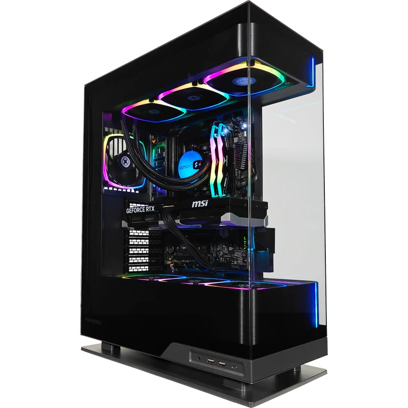 XOTIC PC Evolv X2 Gaming PC, NVIDIA GeForce RTX 5070 Ti, Ryzen 7 9700X, 32GB DDR5, 2TB SSD