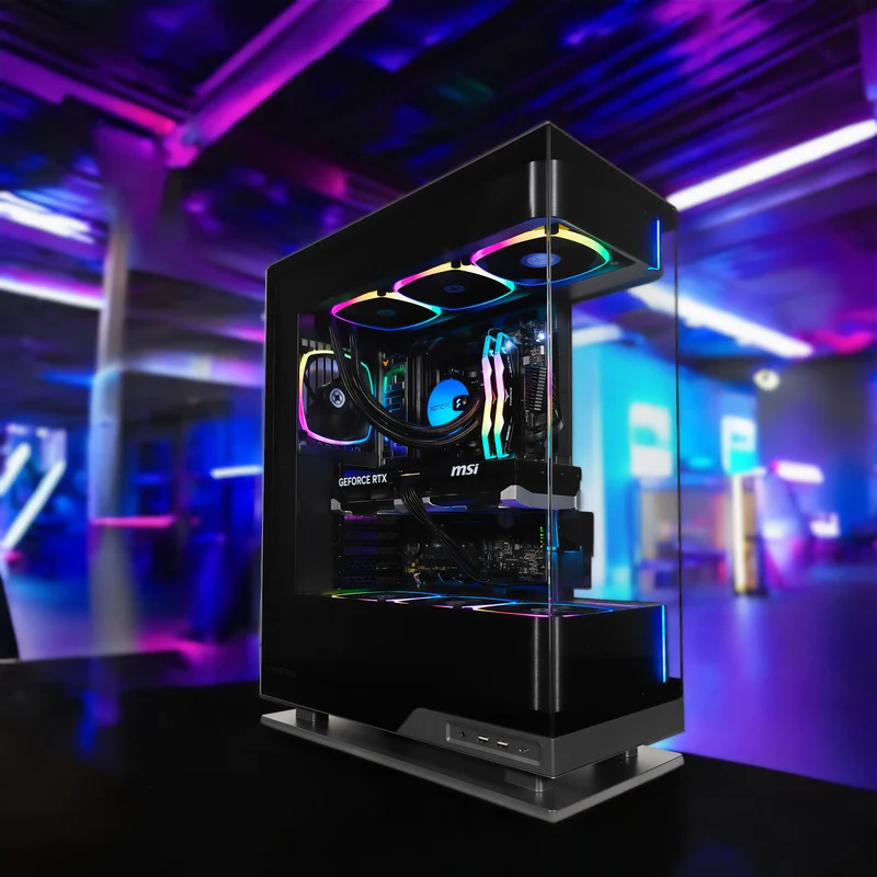 XOTIC PC Evolv X2 Gaming PC, NVIDIA GeForce RTX 5070 Ti, Ryzen 7 9700X, 32GB DDR5, 2TB SSD
