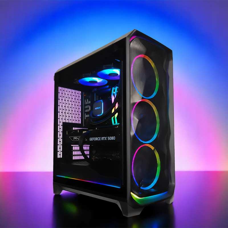 XOTIC PC Meshify 3 Ultimate Gaming PC, AMD Ryzen 7 9800X3D, NVIDIA GeForce RTX 5080, 32GB DDR5, 2TB NVMe SSD