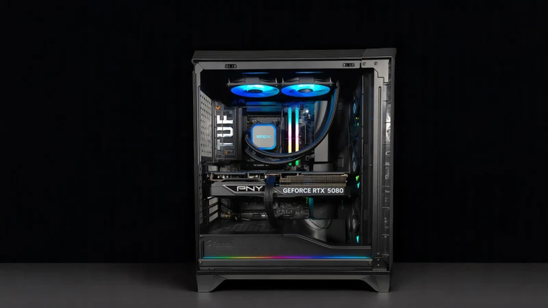 XOTIC PC Meshify 3 Ultimate Gaming PC, AMD Ryzen 7 9800X3D, NVIDIA GeForce RTX 5080, 32GB DDR5, 2TB NVMe SSD