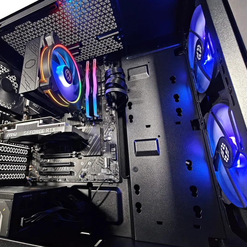 XOTIC PC Focus Essential Gaming PC, NVIDIA GeForce RTX 3050, Core i3-12100F, 16GB DDR4, 1TB SSD