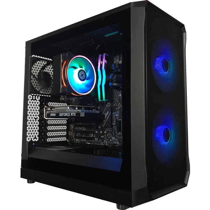 XOTIC PC Focus Essential Gaming PC, NVIDIA GeForce RTX 3050, Core i3-12100F, 16GB DDR4, 1TB SSD