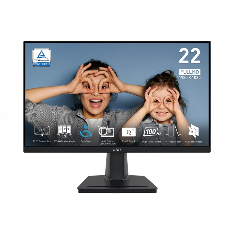 MSI PRO MP225 21.5" 100HZ MONITOR