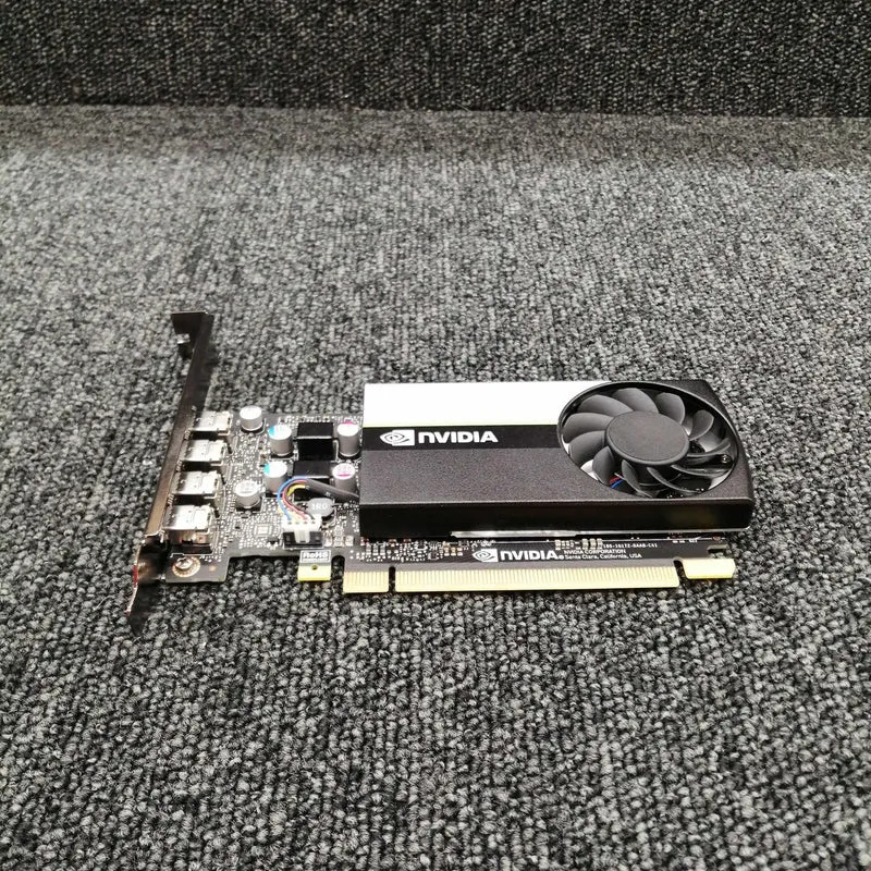 NVIDIA Graphics Card: NVIDIA T1000 4GB