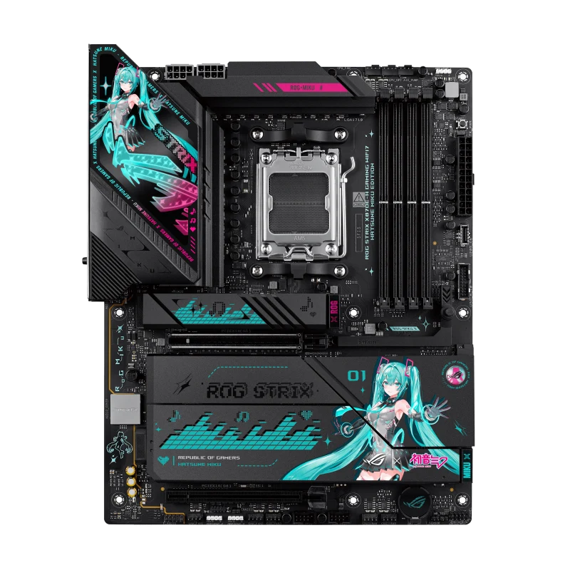ROG STRIX X870E-H GAMING WIFI7 HATSUNE MIKU EDITION