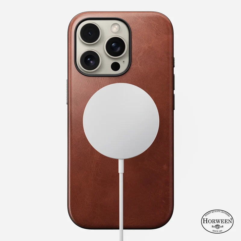 Modern Leather Case for iPhone 16 Series | Horween®