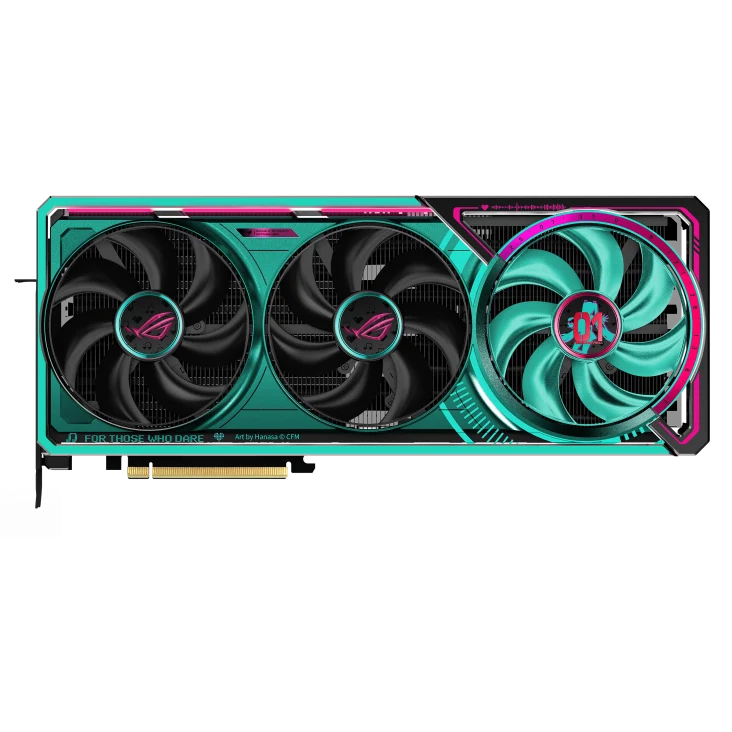 ROG Astral GeForce RTX™ 5080 16GB GDDR7 OC HATSUNE MIKU EDITION
